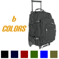 Steno Machine Rolling Backpack - Black