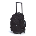 Steno Machine Rolling Backpack - Black