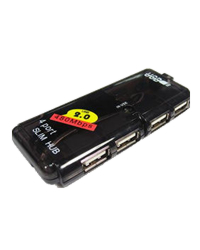 4 Port USB 2.0 Mini-Hub
